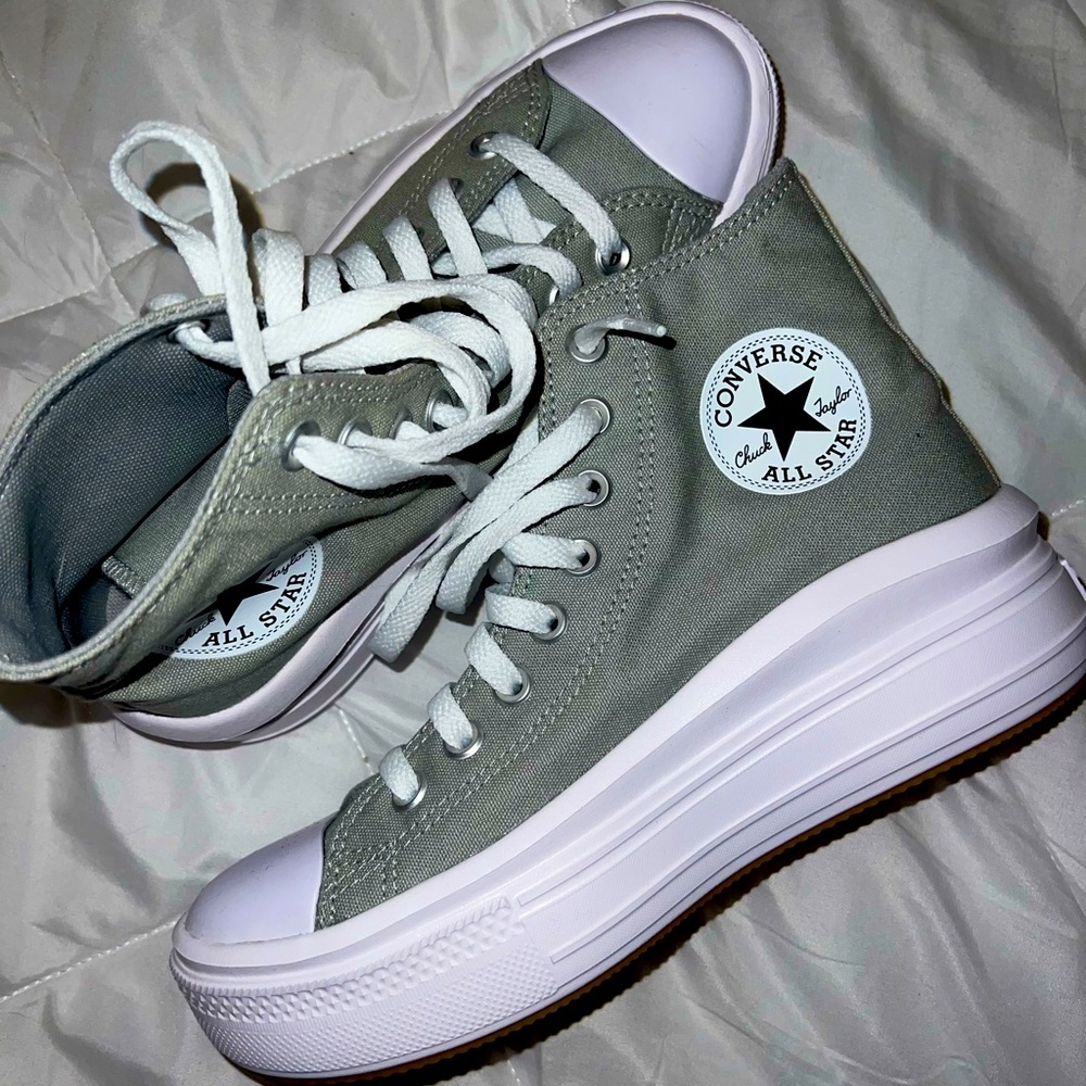 Chuck Taylor All Star Move Platform Sage Green